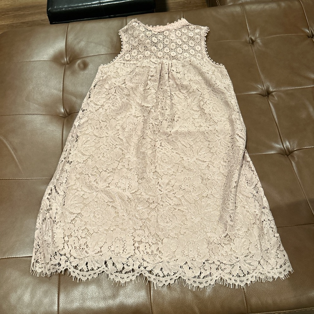 Xhilaration Lace Dress in Cream